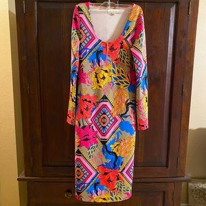 Nicki Minaj Floral Dress. Size Large